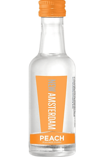 New Amsterdam Peach Flavoured Vodka 50ml