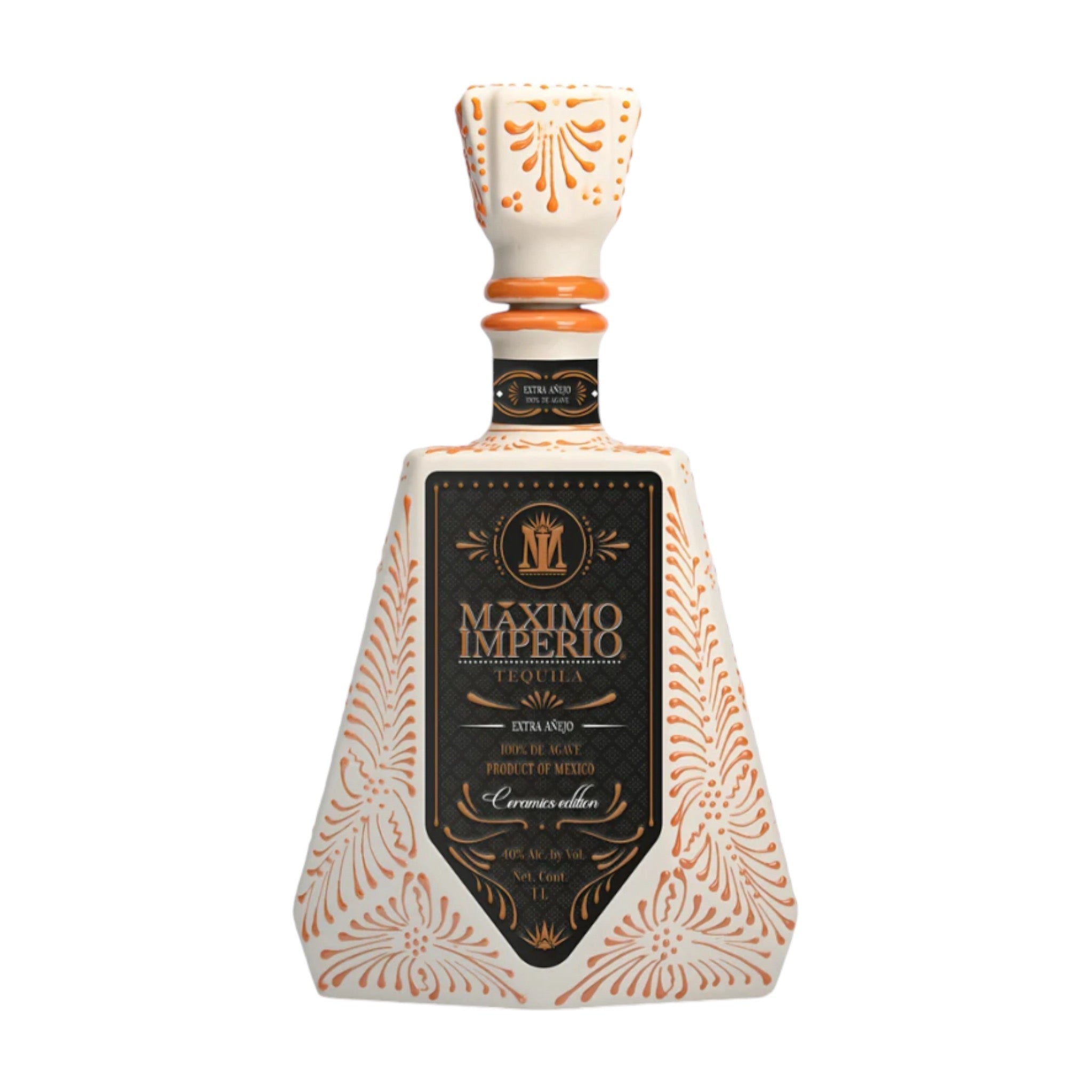 Maximo Imperio Edicion Ceramica Tequila Extra Anejo Tequila 1Lt