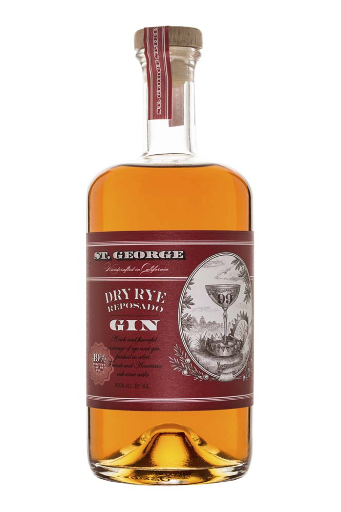 St. George Spirits Dry Rye Reposado Gin 750ml