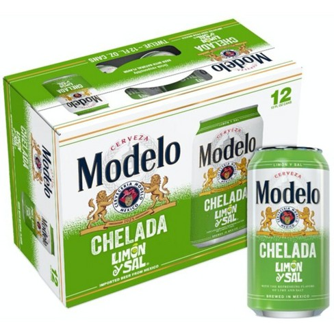 Grupo Modelo Chelada Limon y Sal 12-Oz Can 12-Pack