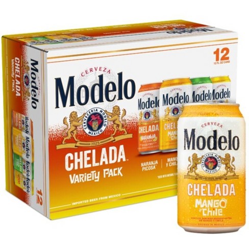 Grupo Modelo Chelada Beer 12-Oz Can Variety 12-Pack
