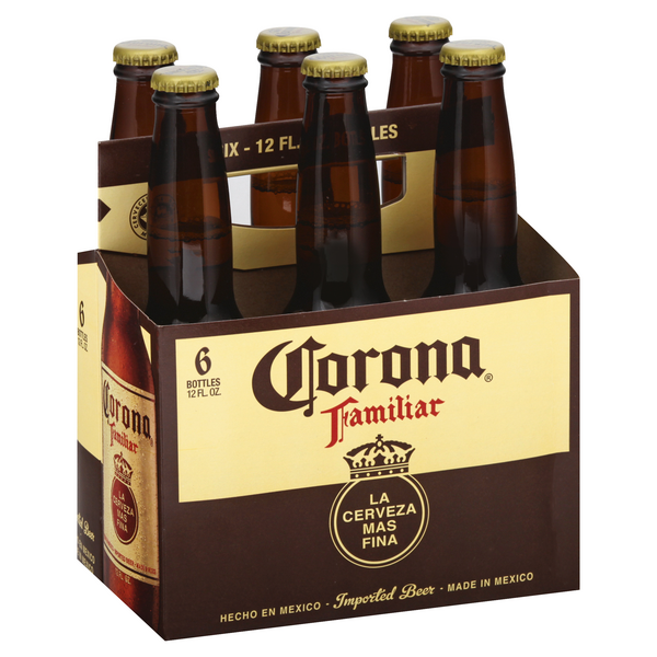 Corona Familiar Beer 12-Oz Bottle 6-Pack