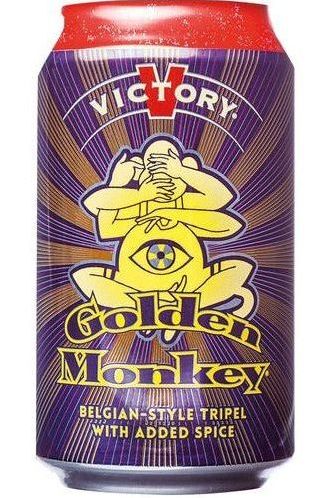 Victory Brewing Company Golden Monkey Ale Beer Can 6-Pack