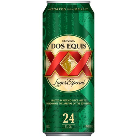 Dos Equis XX Special Lager Beer 24-Oz Can