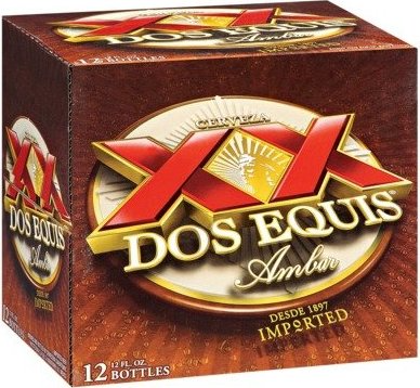 Dos Equis Amber Beer 12-Pack Bottles 12-Oz