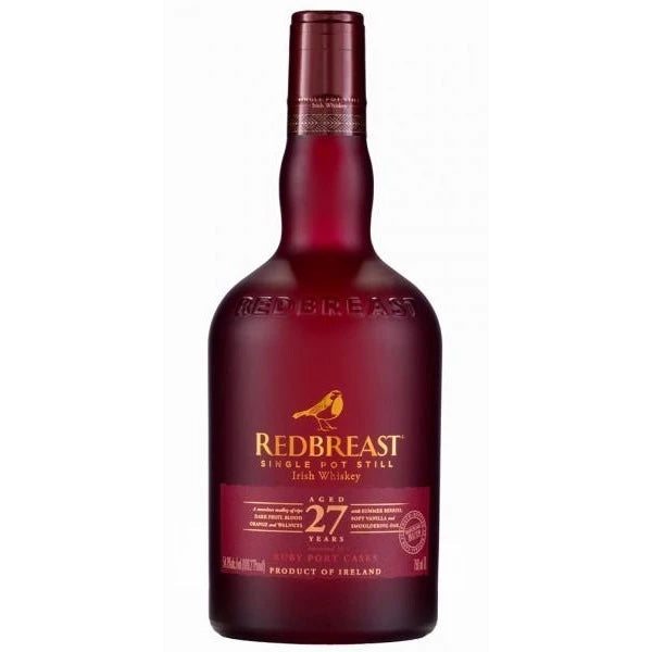 Redbreast Ruby Port Casks 27 Year Old Single Pot Still Irish Whiskey 750ml Batch 6