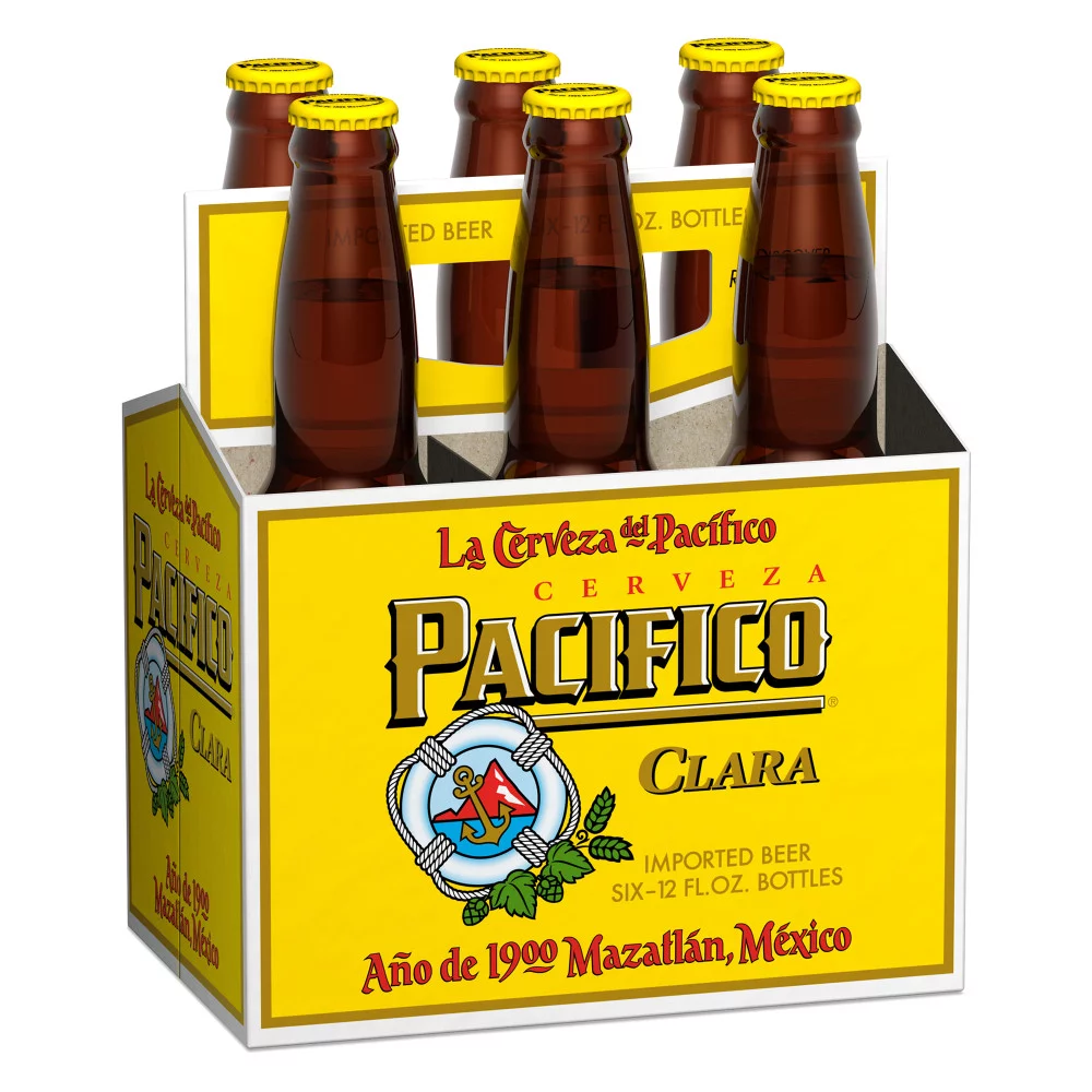 Pacifico Ballena Cerveza 12- Oz 6-Pack