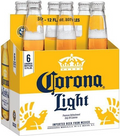 Corona Light Lager Beer 12-Oz Bottle 6-Pack