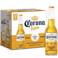 Corona Light Lager Beer 12-Oz Bottle 12-Pack