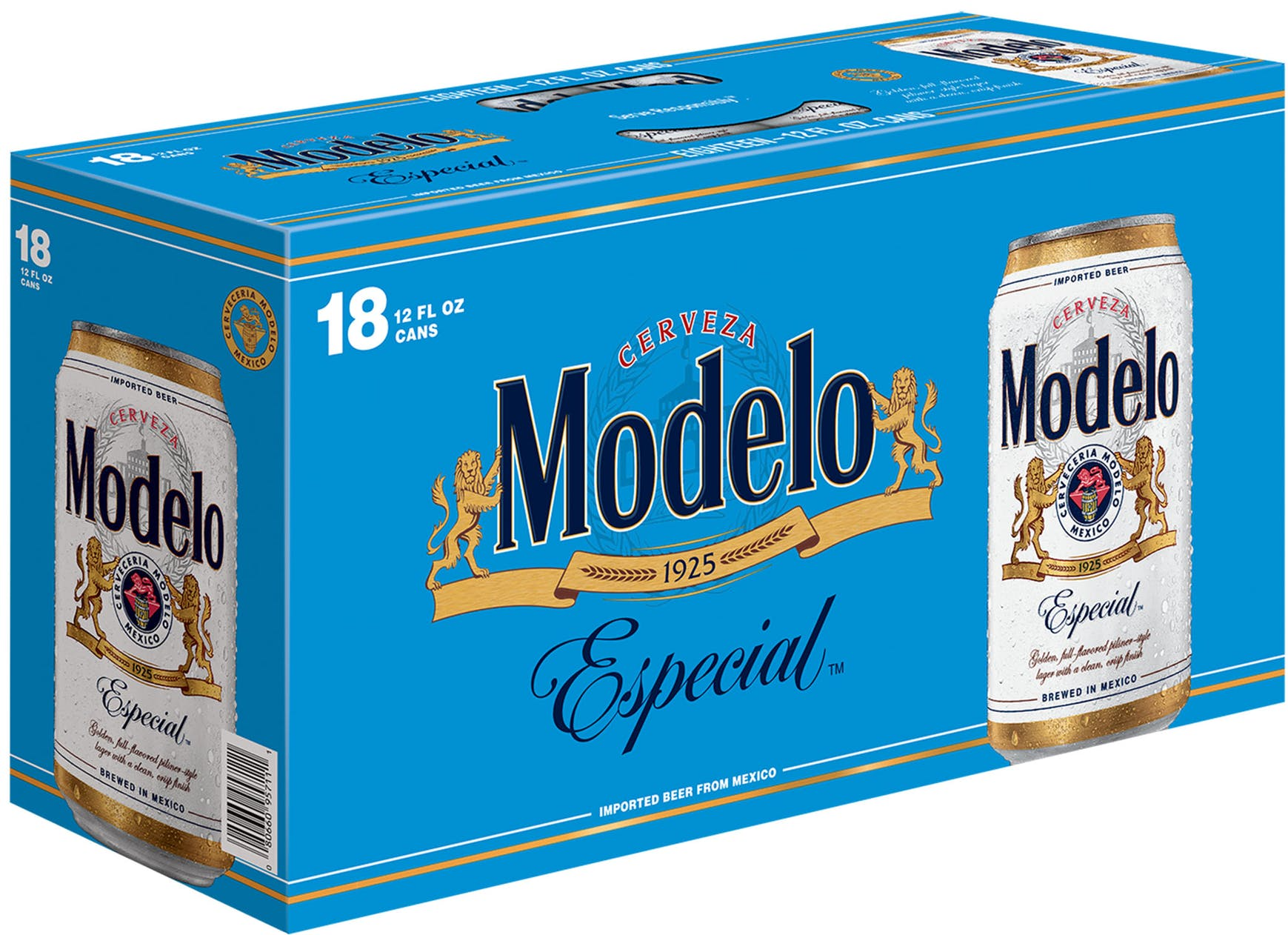 Grupo Modelo Especial Lager Beer 12-Oz Can 18-Pack