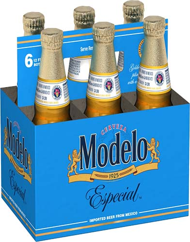 Grupo Modelo Especial Lager Beer 12-Oz Bottle 6-Pack