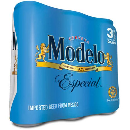 Modelo Especial Lager Beer 24-Oz Can 3-Pack