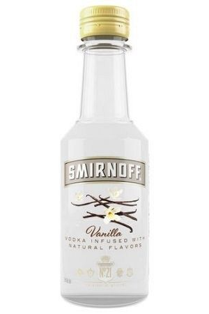 Smirnoff Twist of Vanilla Flavored Vodka 50ml