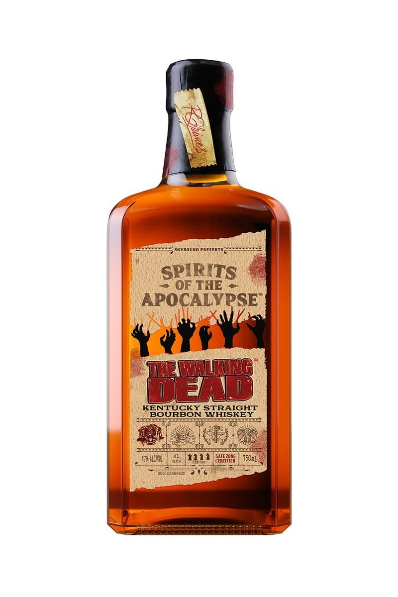 Spirits of the Apocalypse The Walking Dead Kentucky Straight Bourbon Whisky 750ml