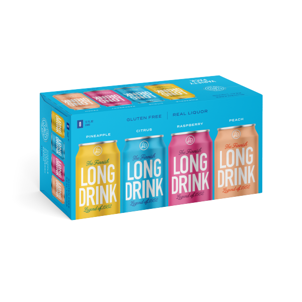 The Long Drink Co. The Finnish Long Drink Variety Pack