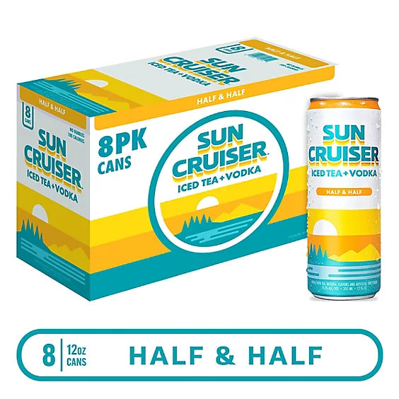 Sun Cruiser Half & Half Lemonade Iced Tea 8-Pack