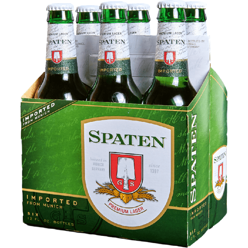 Spaten Premium Lager Munchen Hell Beer 12-Oz 6-Pack