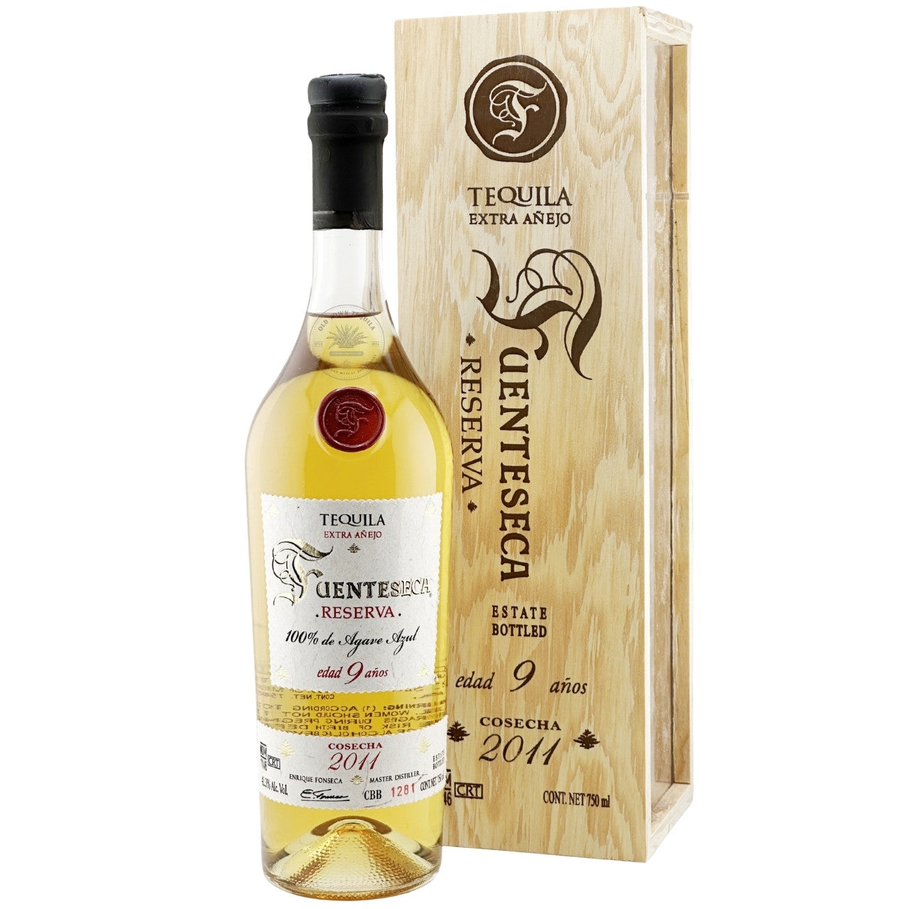 2011 Fuenteseca Reserva Cosecha  9 Year Old Extra Anejo Tequila 750ml