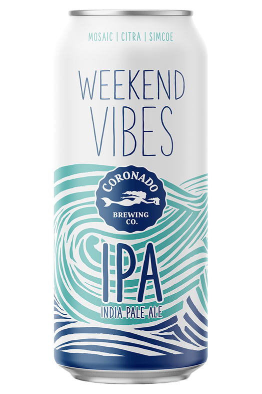 Coronado Brewing Co. Weekend Vibes IPA Beer 6-Pack