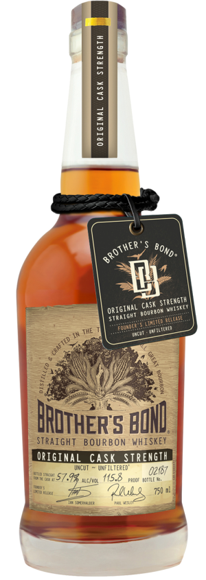 Brother's Bond Original Cask Strength Straight Bourbon Whiskey 750ml
