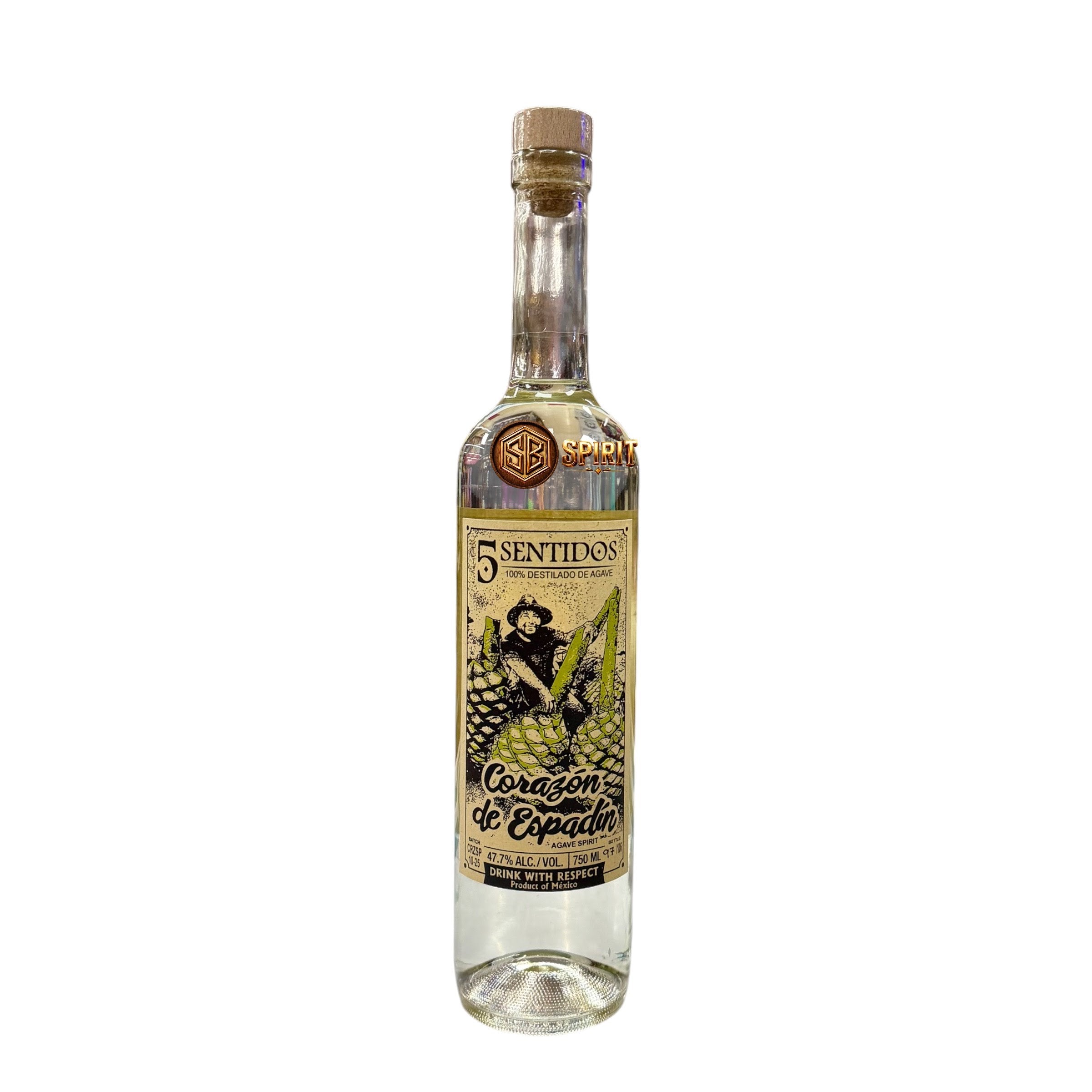 5 Sentidos Cream Espadin De Corazon 750ml
