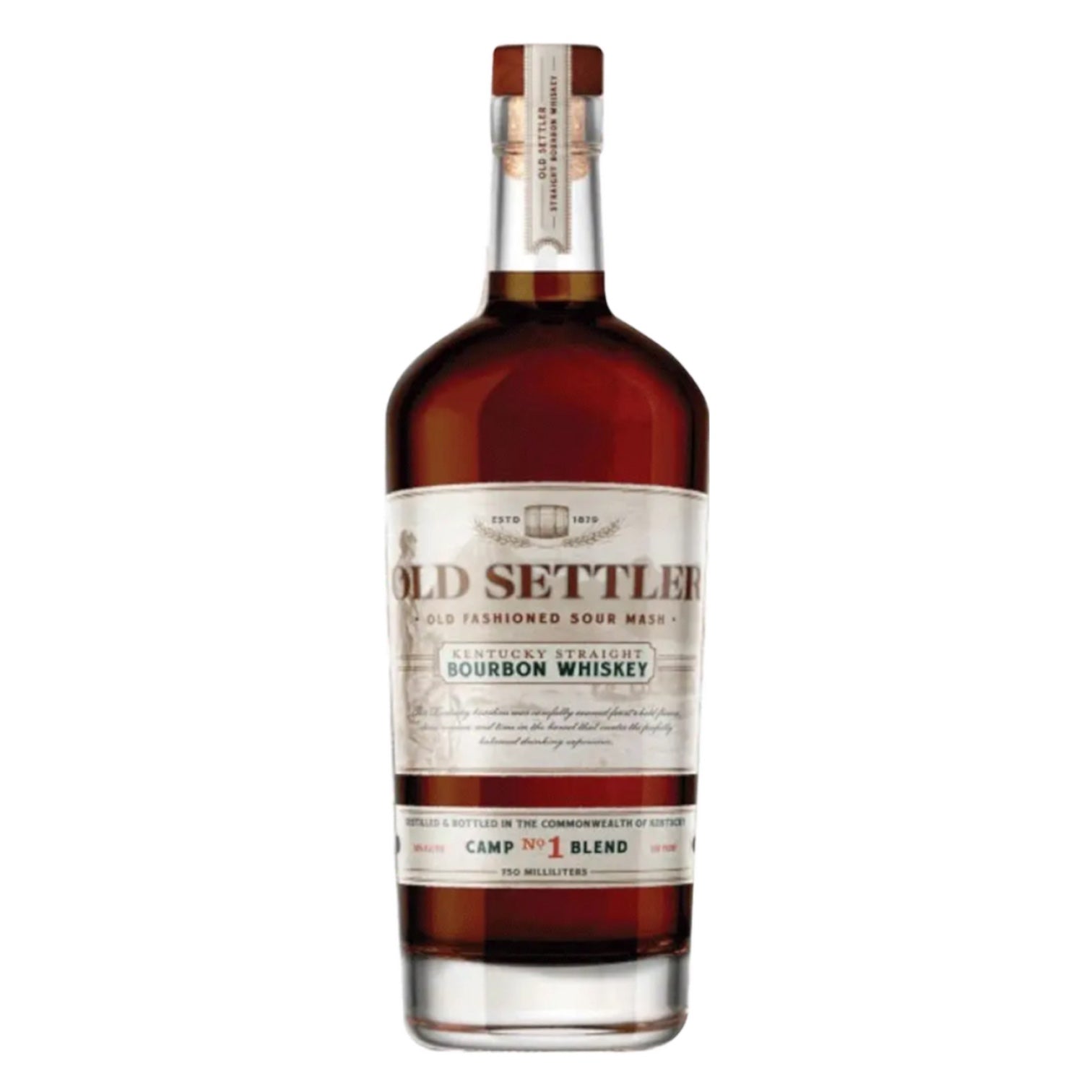 Old Settler Camp No 1 Blend Straight Bourbon Whiskey 750ml