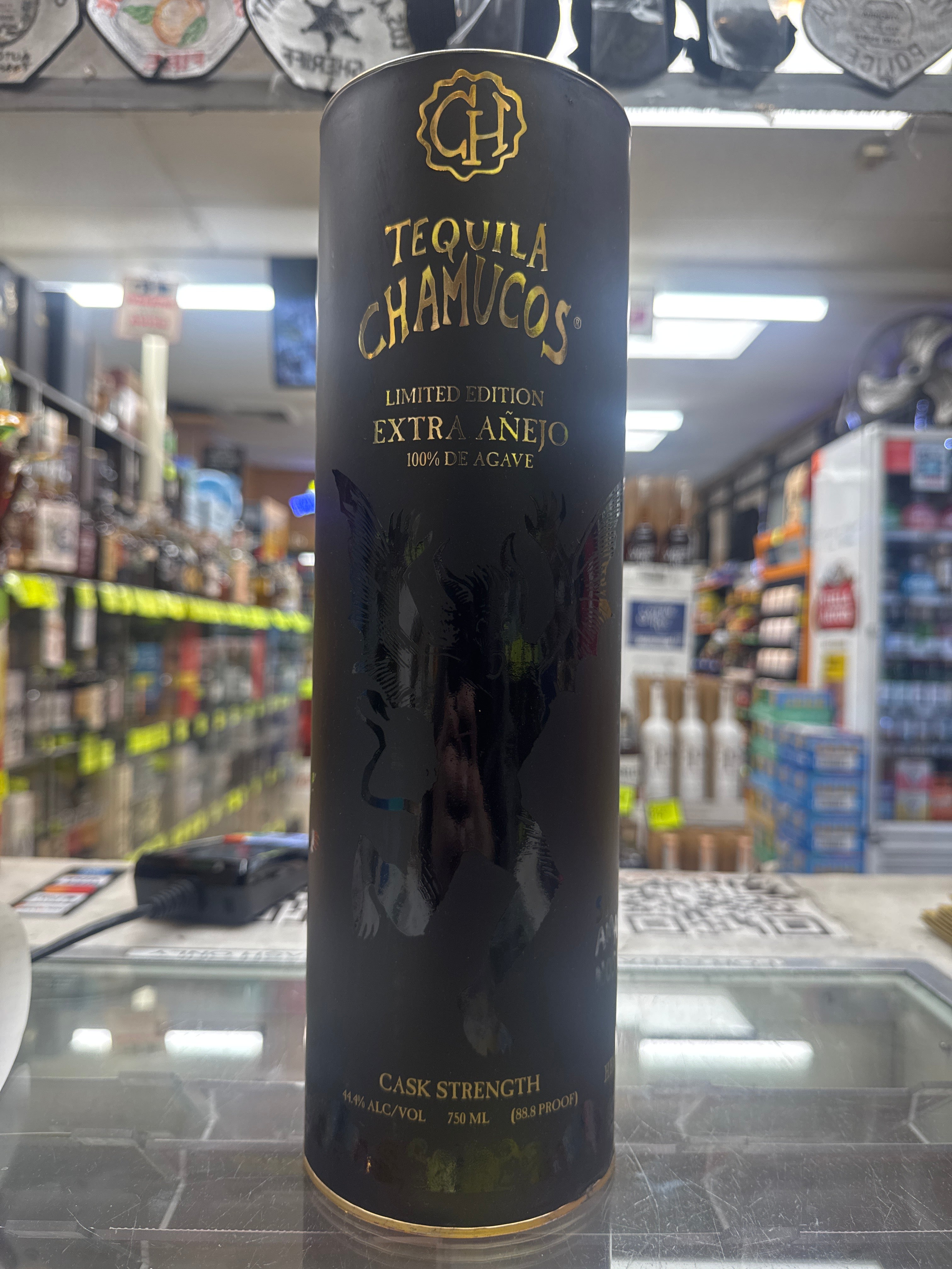 Chamucos Cask Strength 88.8 Proof Extra Anejo Tequila 750ml