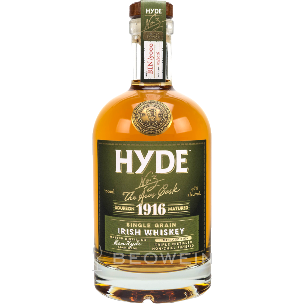 Hyde No. 3 Single Grain Irish Whiskey 750ml