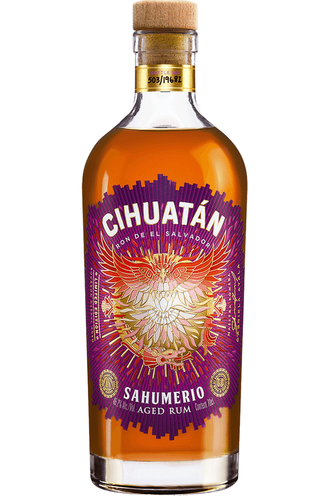 Cihuatan Sahumerio Aged Rum 750ml
