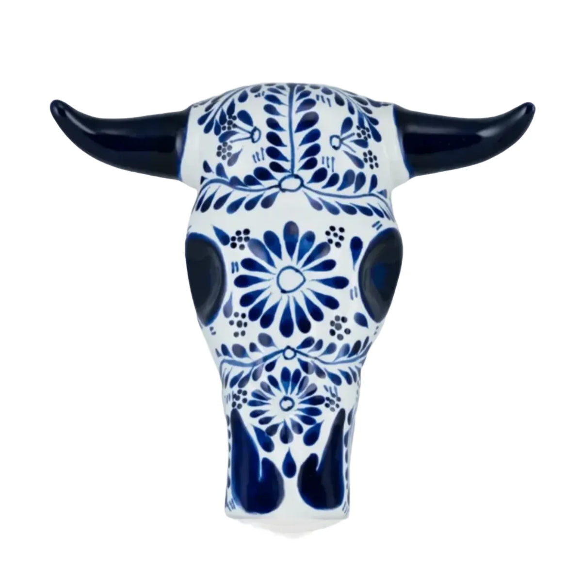 Azulejos Trophy Blue Head Horn Anejo Tequila 750ml