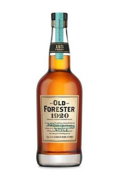 Old Forester 1920 Prohibition Style Kentucky Straight Bourbon Whiskey 750ml