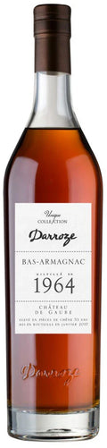 1964 Francis Darroze Unique Collection Chateau de Gaube Bas Armagnac 750ml