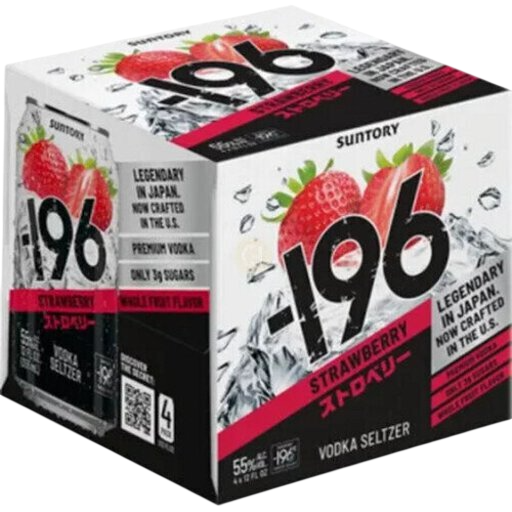 -196 Suntory Straberry 4 Pack 355 ML