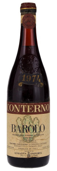 1974 Giacomo Conterno Barolo DOCG 750ml