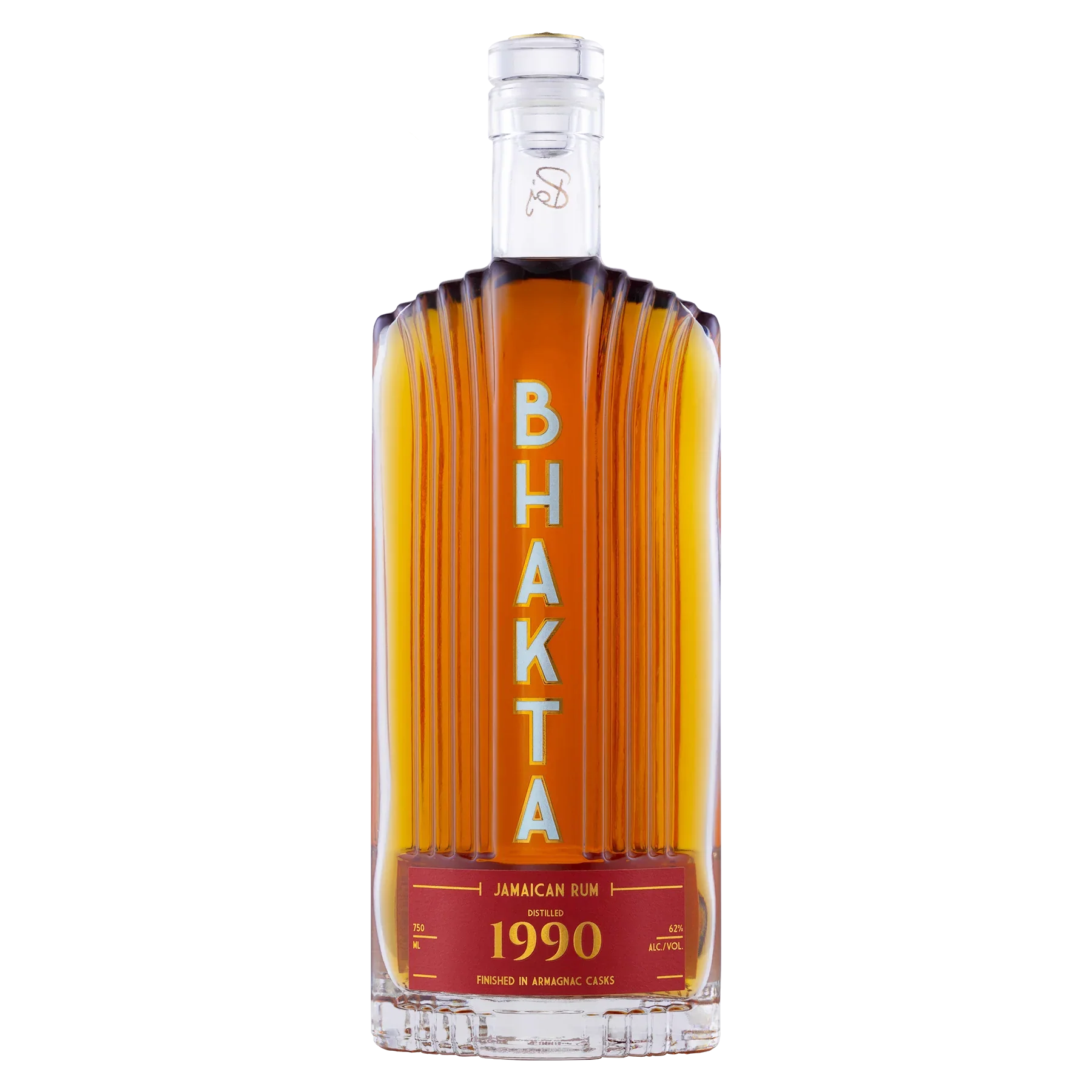 1990 Bhakta Armagnac Cask Finished Rum 750ml