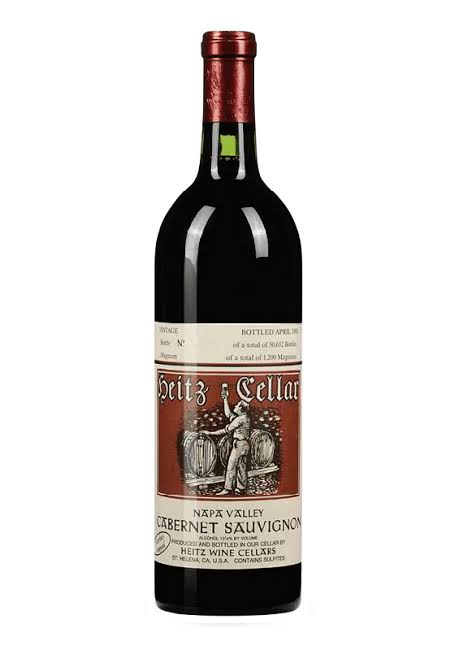 1990 Heitz Cellar Martha's Vineyard Napa Valley Cabernet Sauvignon 750ml