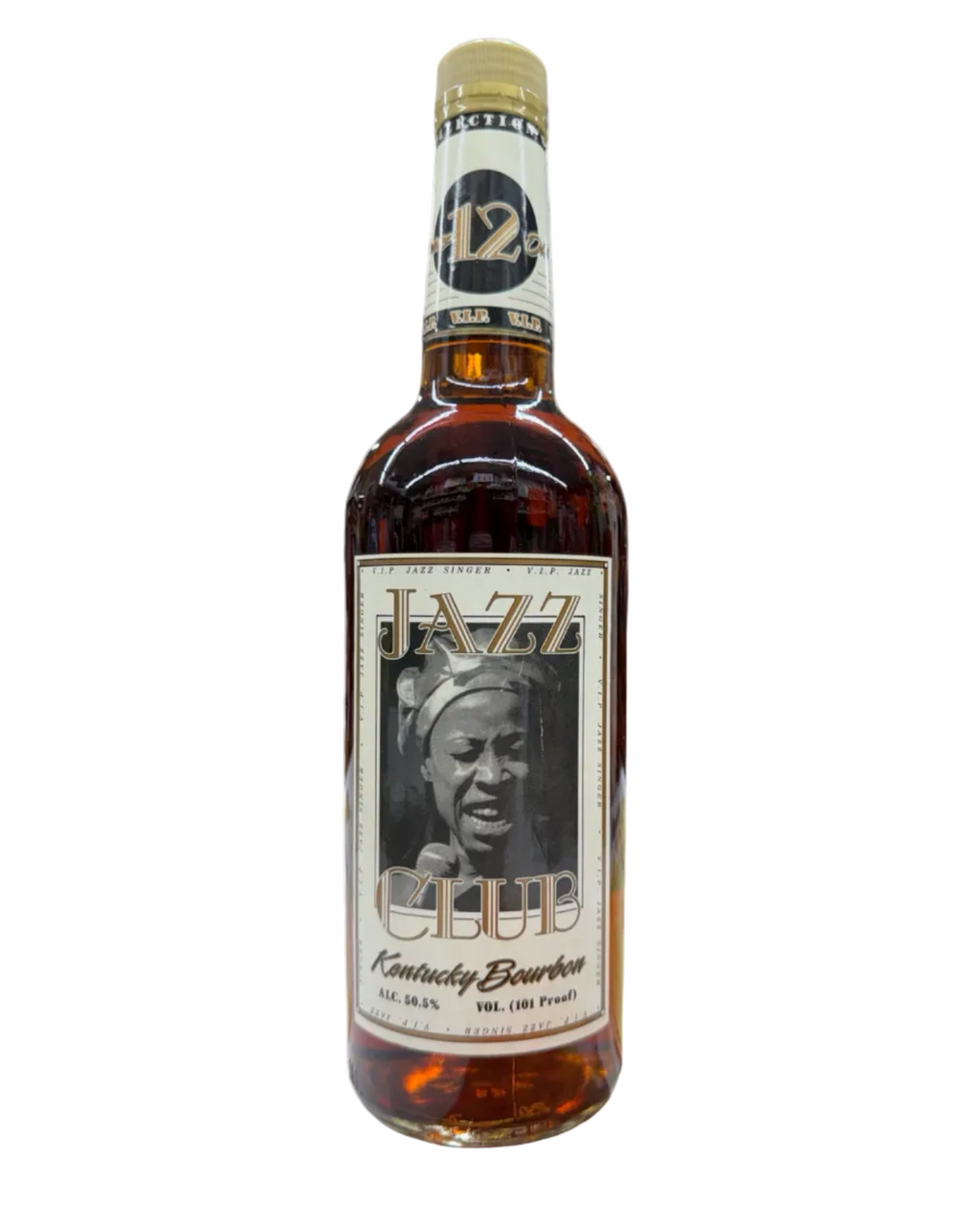 1997 Jazz Club 12 Years Old Kentucky Bourbon Whiskey