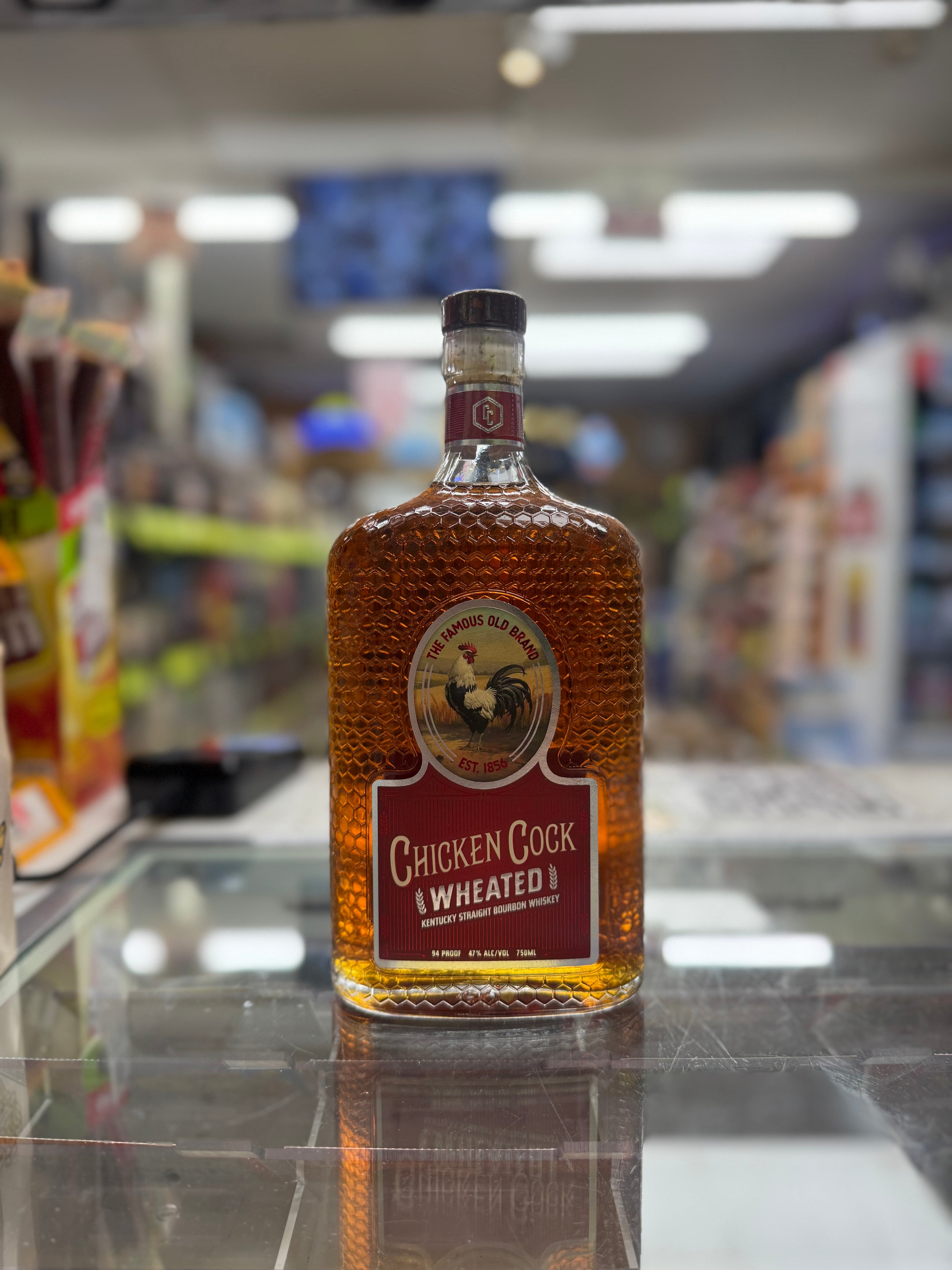 Chicken Cock Wheated Kentucky Straight Bourbon Whiskey 750ml