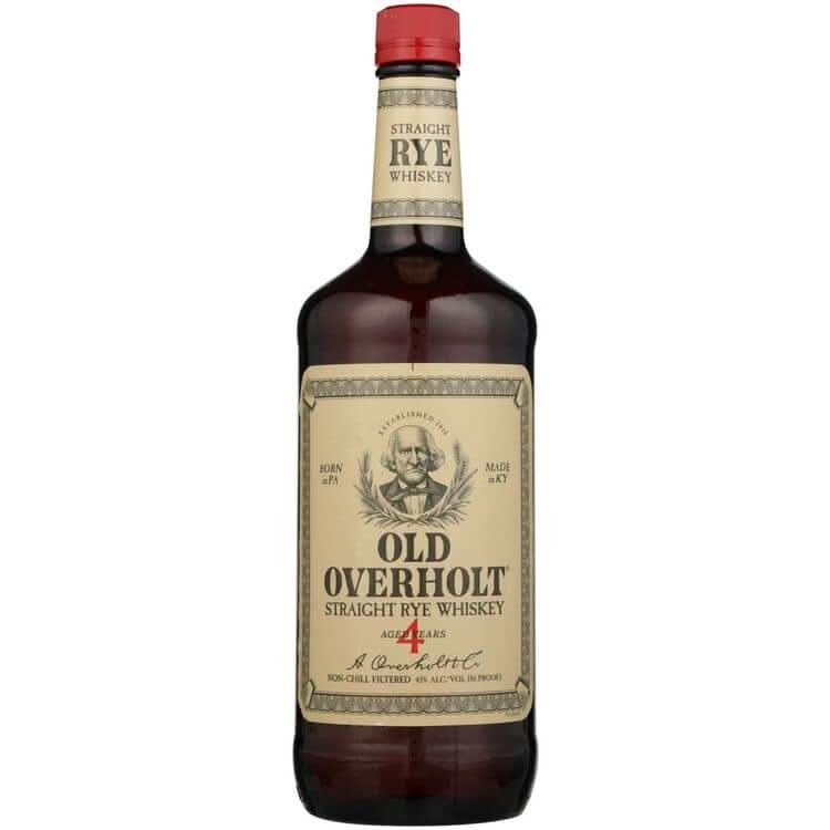 Old Overholt 4 Year Old Straight Rye Whiskey 750ml