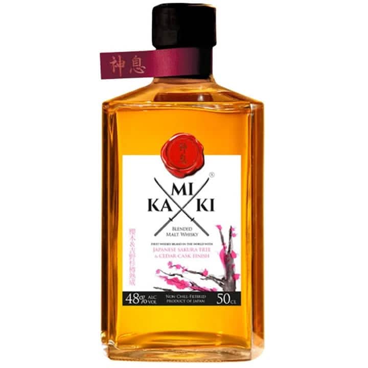 Kamiki Sakura Wood Blended Malt Whisky 750ml