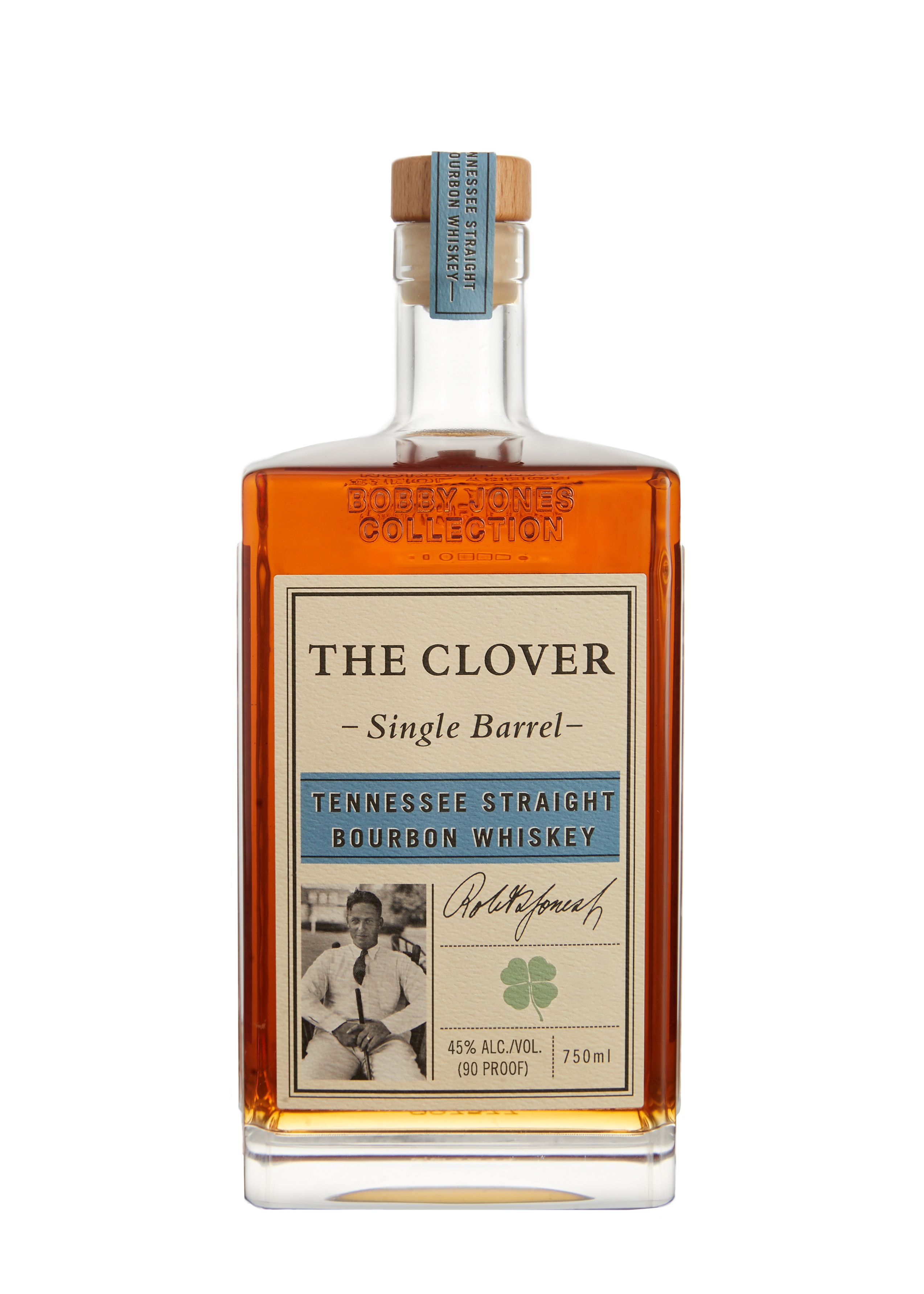 The Clover Single Barrel 4 Year Old Straight Bourbon Whiskey 750ml
