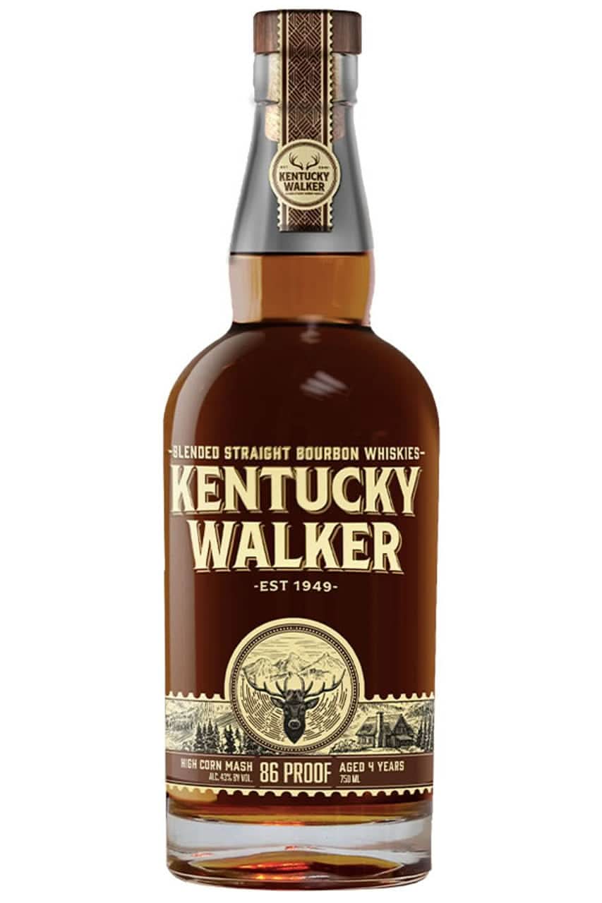 Kentucky Walker Blended Straight Bourbon Whiskey 750ml