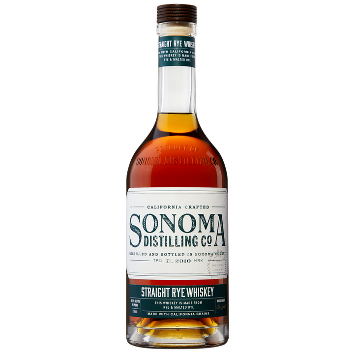 Sonoma Distilling Co. Straight Rye Whiskey 750ml