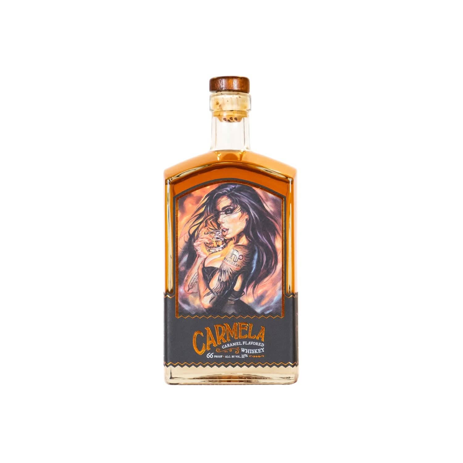 R6 Distillery Carmela Caramel Flavored Whiskey 750ml