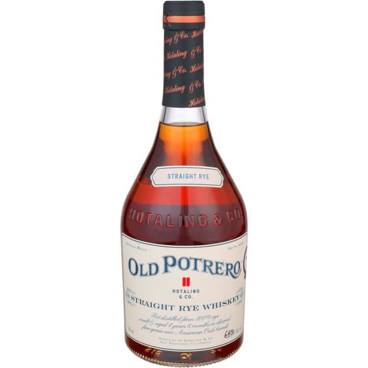 Old Potrero Single Malt Straight Rye Whiskey 750ml