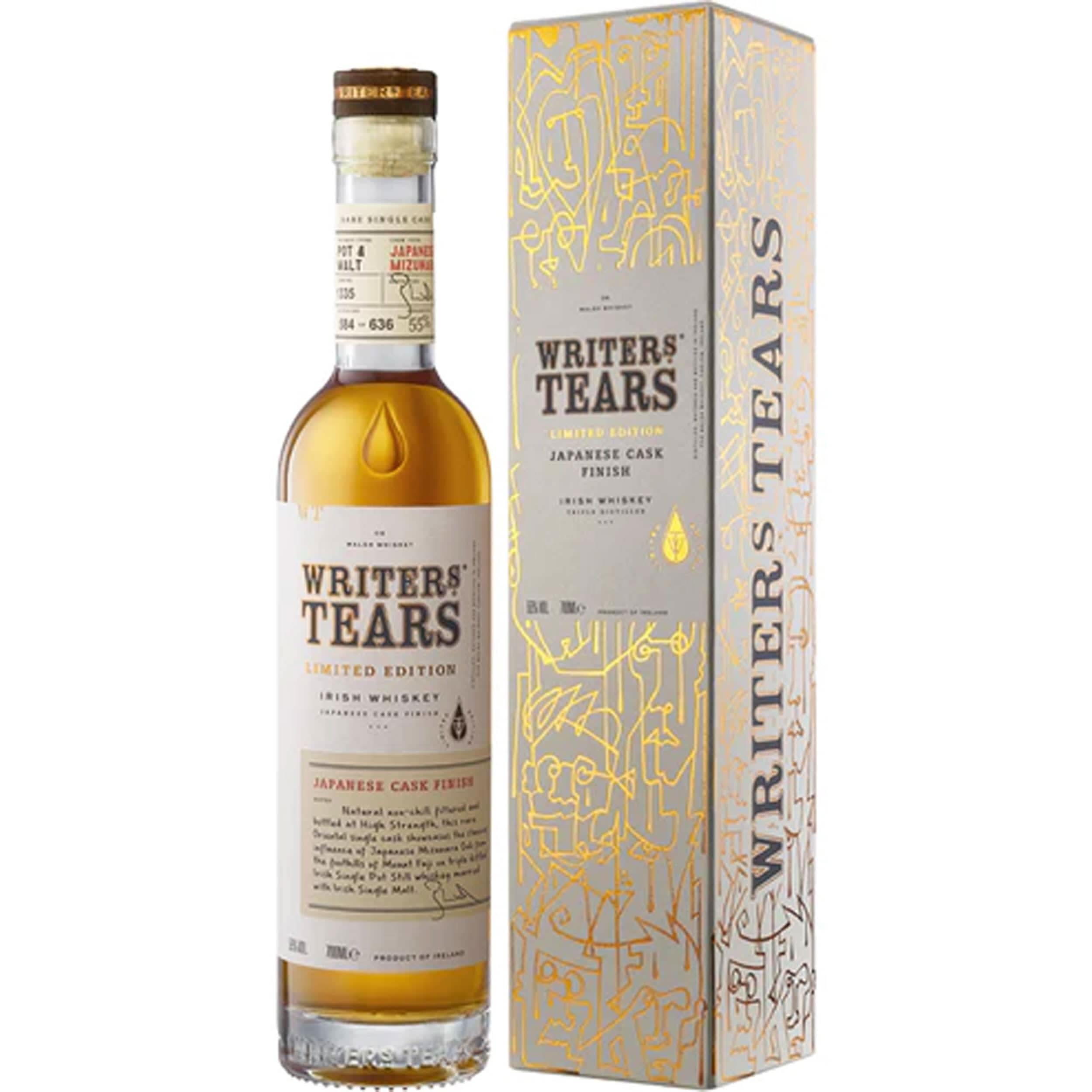 Writers Tears Limited Edition Japanese Mizunara Cask Finish Irish Whiskey 750ml