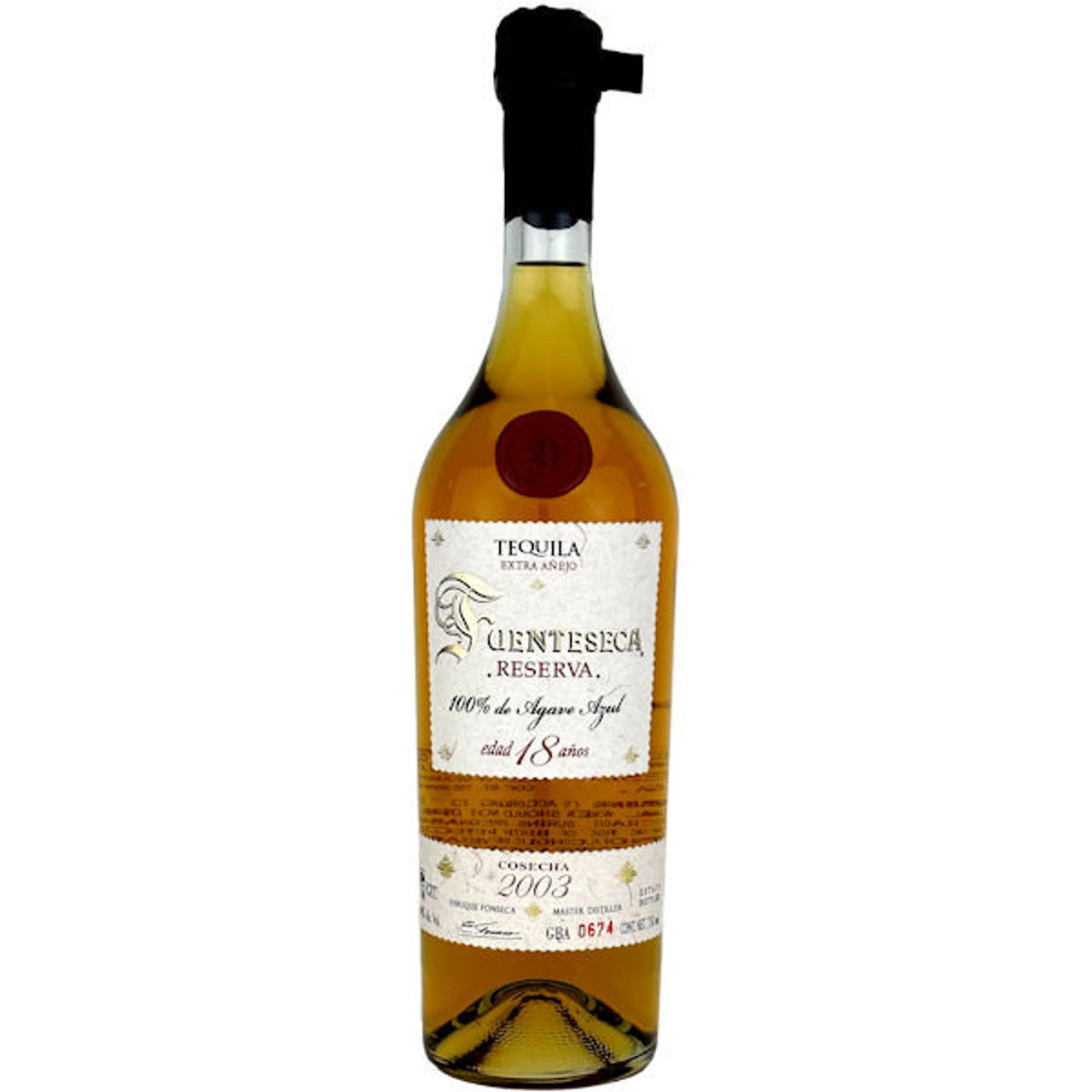 2003 Fuenteseca 18 Year Reserva Extra Anejo Tequila 750ml