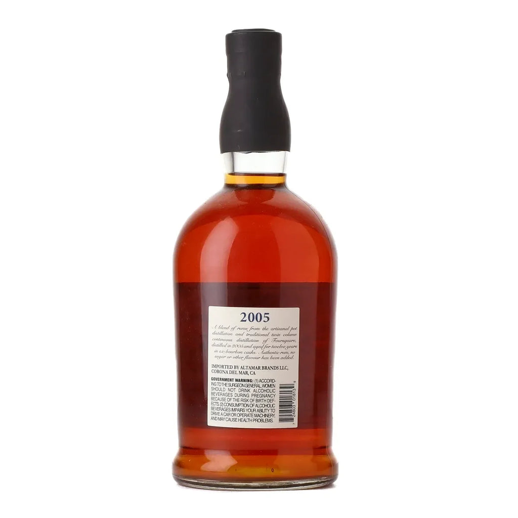 2005 Foursquare Rum Distillery Vintage Single Blended Rum 750ml