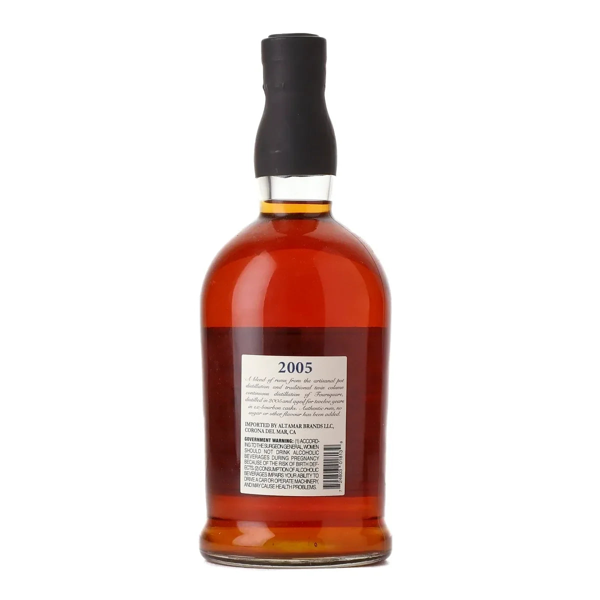 2005 Foursquare Rum Distillery Vintage Single Blended Rum 750ml