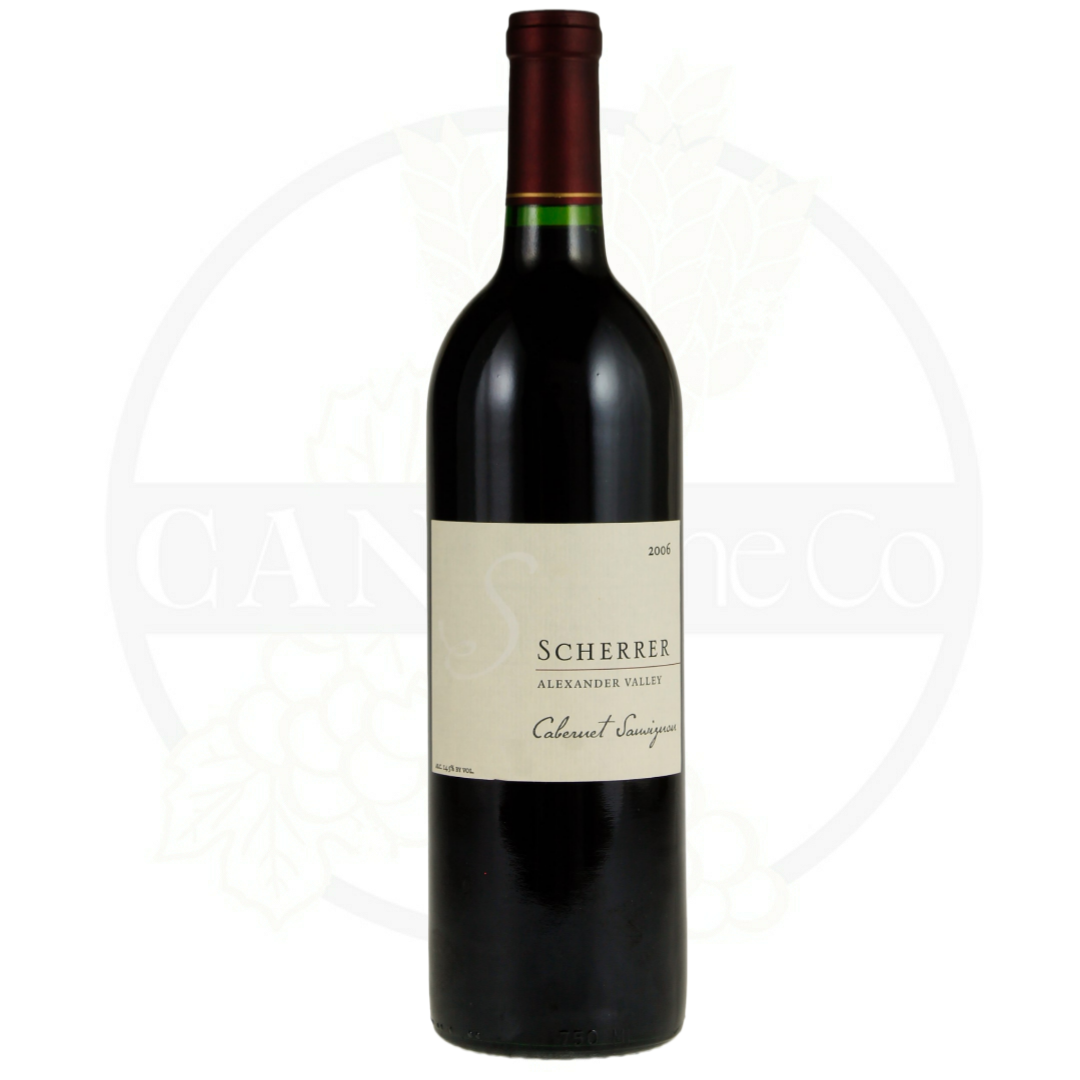 2006 Scherrer Winery Scherrer Vineyard Cabernet Sauvignon 750ml